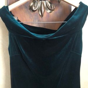 Emerald Green Evening Gown